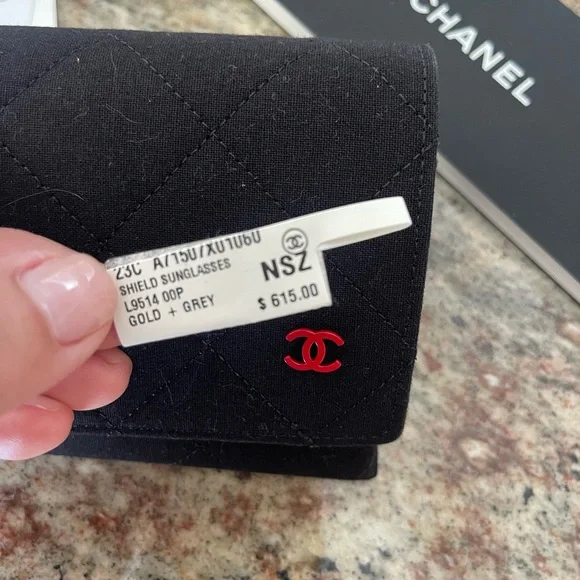 Chanel Black Sunglasses for Women - Picture 8 of 8